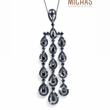 ΑΣΗΜΙ 925 ΜΑΥΡΑ ΔΑΚΡΥΑ