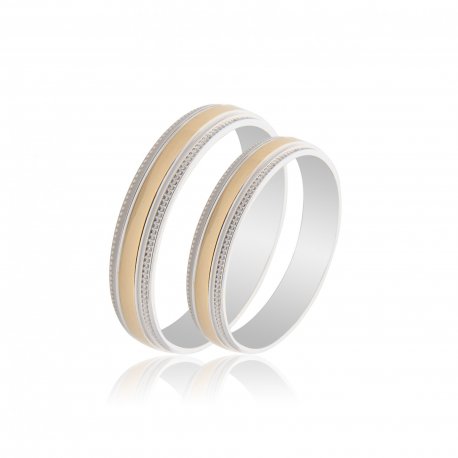 TWO TONE WEDDING RINGS