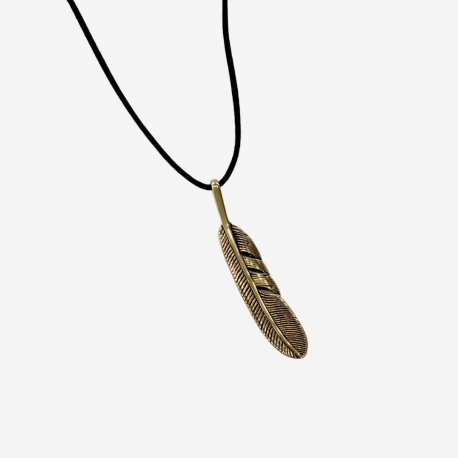 Leaf-stainless steel in gold tone