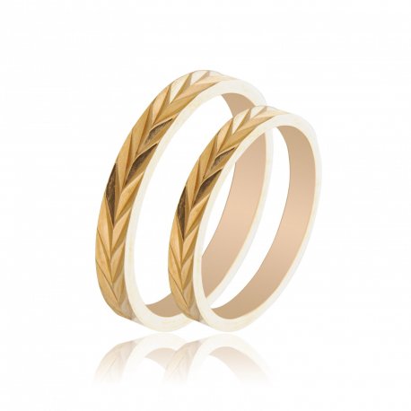 YELLOW GOLD WEDDING RINGS