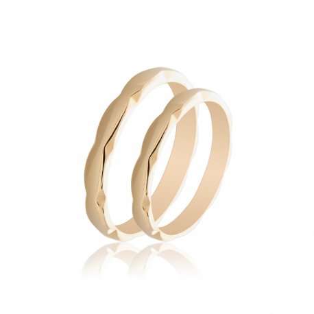 YELLOW GOLD WEDDING RINGS
