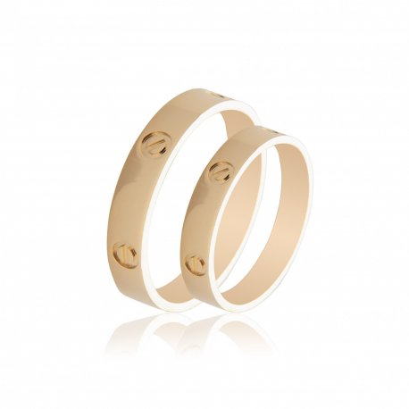 YELLOW GOLD WEDDING RINGS