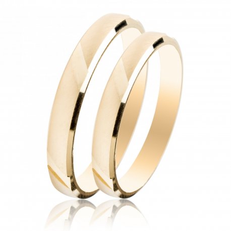 YELLOW GOLD WEDDING RINGS