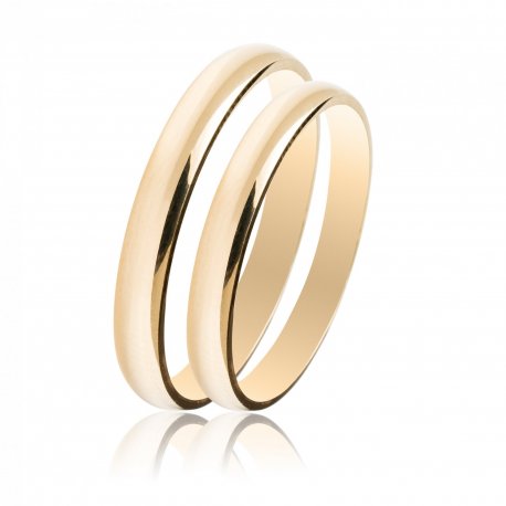 YELLOW GOLD WEDDING RINGS