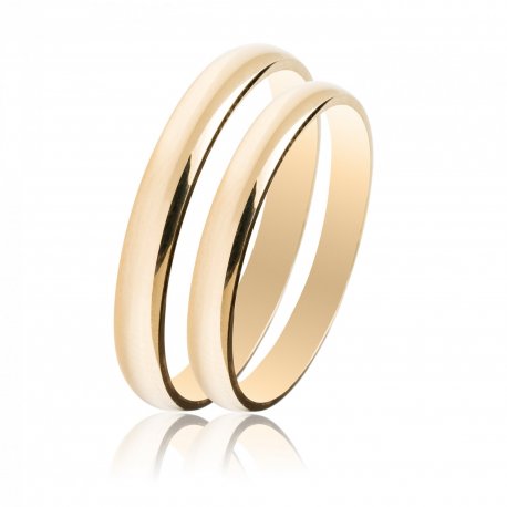 YELLOW GOLD WEDDING RINGS