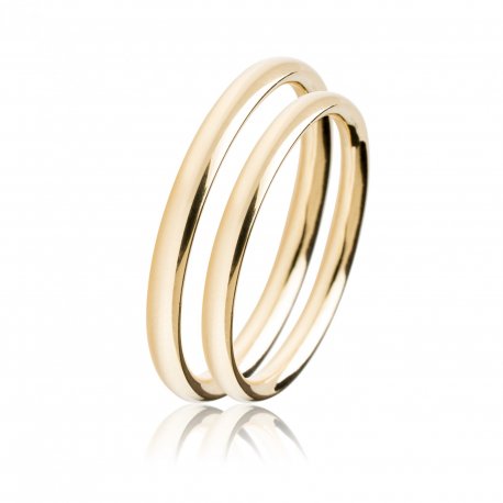 YELLOW GOLD WEDDING RINGS