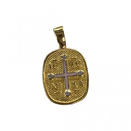 YELLOW GOLD K14 BYZANTINE