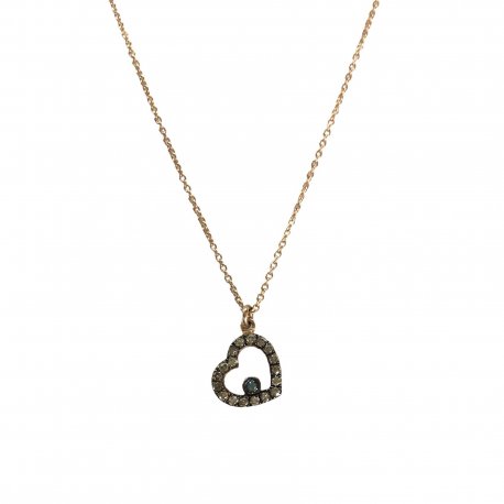 Necklace heart K18