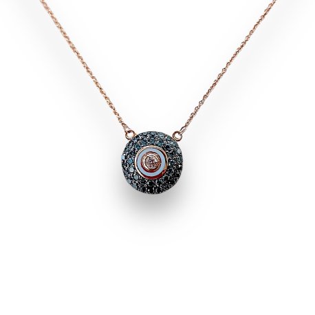NECKLACE  ROSE GOLD K18