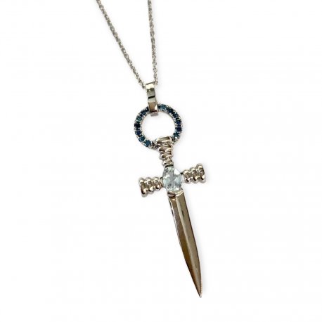 Necklace white gold 18ct