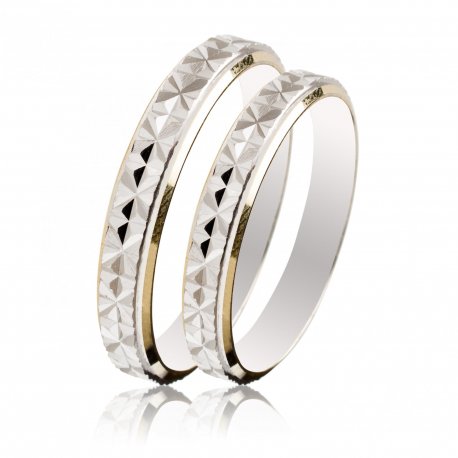 WHITE GOLD WEDDING RINGS