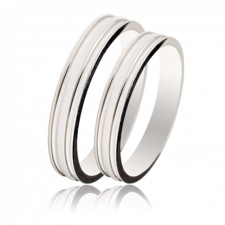 WHITE GOLD WEDDING RINGS