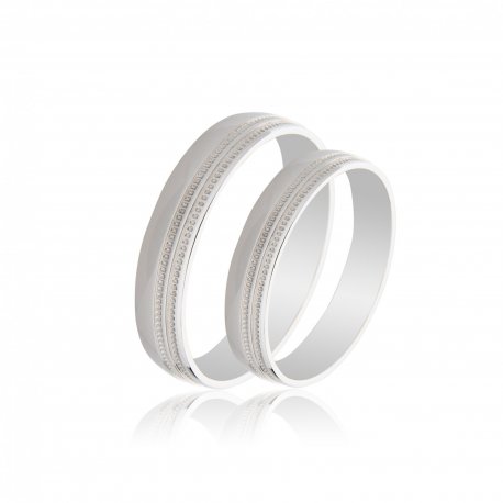 WHITE GOLD WEDDING RINGS