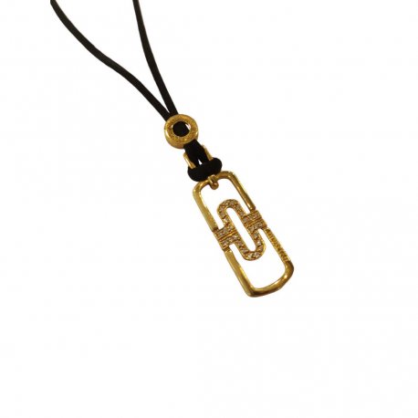 GOLD K18 NECKLACE WITH DIAMONDS